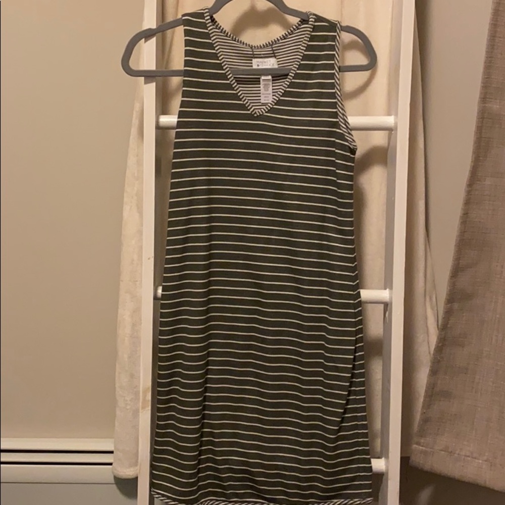 Reversible striped dress NWT
